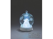 Konstsmide Glass Ball Angel with 6 Hour Timer (Battery Operated, LED)